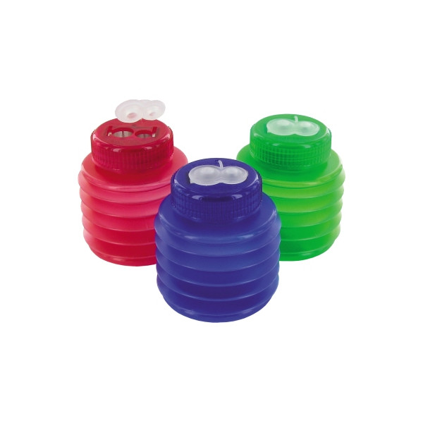 6 x Wedo Doppel-Dosenspitzer SOFTIE DOPPEL Ice für 8 und 11mm farbig s