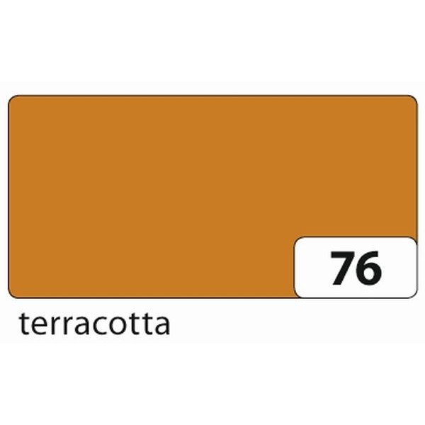 50 Stück Folia Fotokarton 614/50 76, terracotta, A4, 300g 4001868016512 Folia