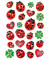 3529 Schmucketikett Glückssymbole