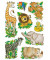 3793 Schmucketikett Dschungeltiere