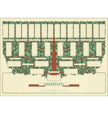 Ahnentafel 2803 Baum A3 1-31 Pers.