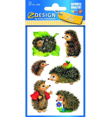 4306 Schmucketikett Igel