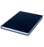 Notizbuch SOHO 1878452702 schwarz A4 blanko 100g 96 Blatt 192 Seiten
