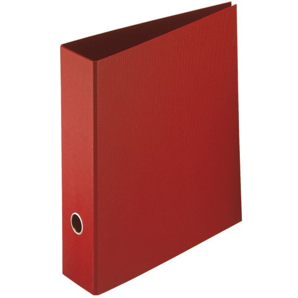 4 Stück Rössler Ordner Soho 1317452360, A4 85mm breit Karton vollfarbig rot 4014969223857 Rössler