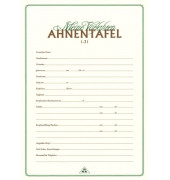 Ahnentafel 2800 1-31 A3 auf A4 gefalzt