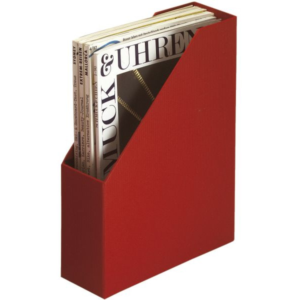 4014969223901 - Stehsammler SOHO 1318452360 A4 rot Pappe 80mm 4014969223901 Rössler