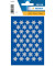 3922 Weihnachten Schmucketikett Stern 14mm silb
