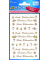 52391 gold Weihn.Schmucketikett Schriften