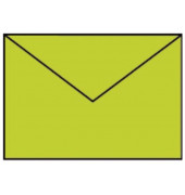Designbriefumschlag Coloretti 220705522, C6, nassklebend, 80g, hellgrün