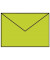 Designbriefumschlag Coloretti 220705522, C6, nassklebend, 80g, hellgrün