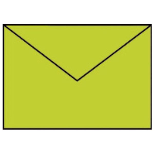 4014969518731 - Briefumschlag 220705522 C6 ohne Fenster nassklebend 80g hellgrün 4014969518731 COLORETTI 5 Stück