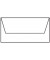 Designbriefumschlag Coloretti 220702509, Din Lang, nassklebend, 80g, weiß