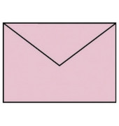 Briefumschlag 220705523 C6 ohne Fenster nassklebend 80g rosa