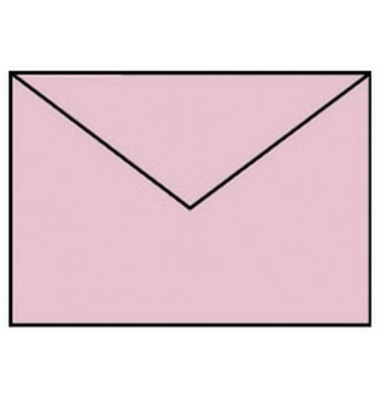 Designbriefumschlag Coloretti 220705523, C6, nassklebend, 80g, rosa