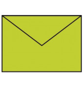 Designbriefumschlag Coloretti 220720522, B6, nassklebend, 100g, hellgrün
