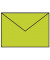 Briefumschlag 220720522 B6 ohne Fenster nassklebend 100g hellgrün