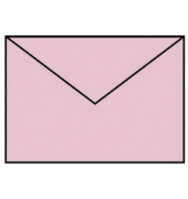 Designbriefumschlag Coloretti 220720523, B6, nassklebend, 100g, rosa