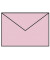 Designbriefumschlag Coloretti 220720523, B6, nassklebend, 100g, rosa