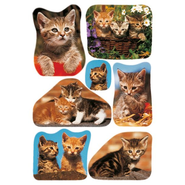 10 Stück Herma 3527 Schmucketikett Katzen 4008705035279 Herma 21 Stück