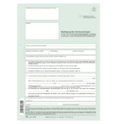 Bestätigung über Sachzuwendungen 2869 A4 selbstdurchschreibend 1x 2 Blatt