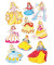 3461 Decor Schmucketikett Prinzessinen
