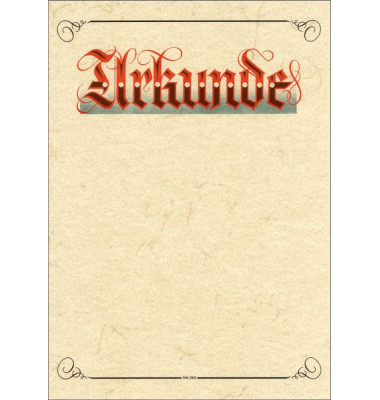 Briefpapier 2853, Urkunde, A3, 190g