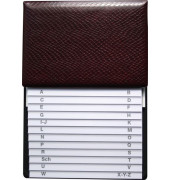 Telefonregister 1716-2 Schuppen 22x16cm rot