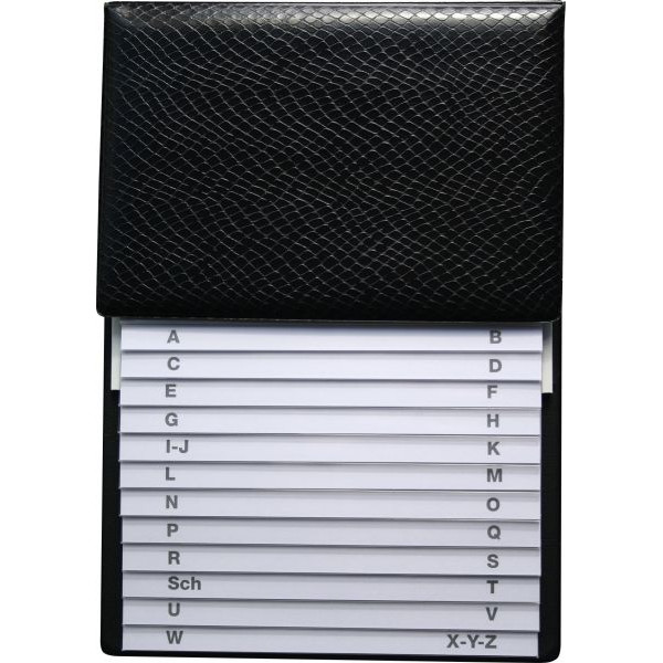 RNK Telefonklappregister hochwertige Ausführung Kunstleder 160x230x10m