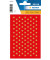 4052 Weihnachten Schmucketikett Stern  6mm gold