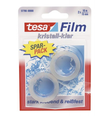 Klebeband kristall-klar 57766-00000-14, 15mm x 10m, kristallklar