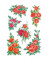 3809 Decor Schmucketikett Rosenbouquets