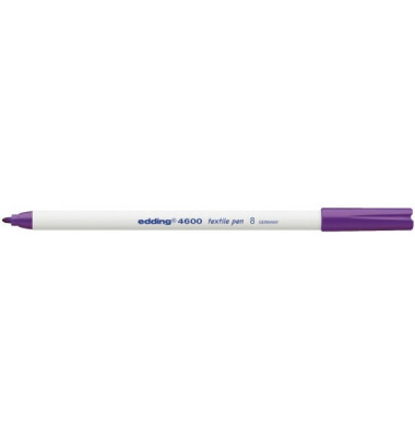 Wäschemarker 4600 violett 1mm Rundspitze