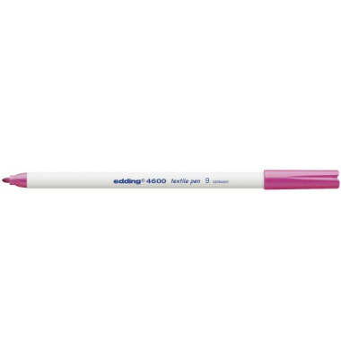 Wäschemarker 4600 rosa 1mm Rundspitze