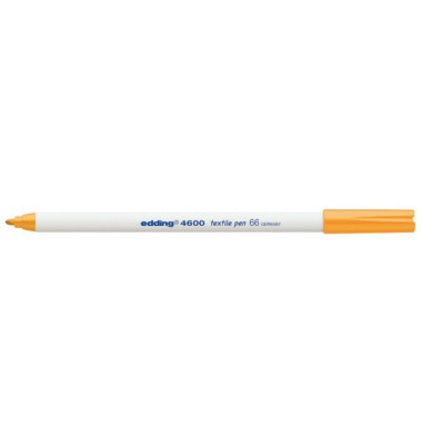 Wäschemarker 4600 neonorange 1mm Rundspitze