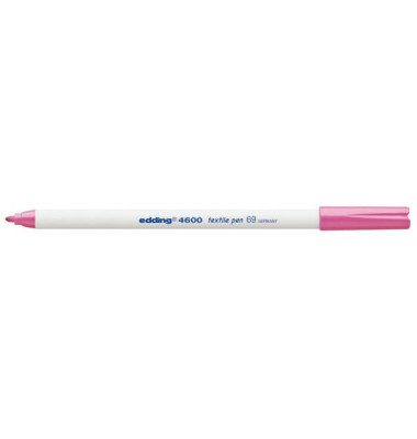 W&auml;schemarker 4600 neonpink 1mm Rundspitze