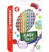 Buntstifte-Set EASYcolors Start 332/12, 12-farbig sortiert, 3-Kant-Schaft, Etui
