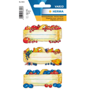 3604 Einmachetikett Obstk&ouml;rbe