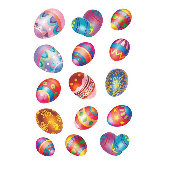 10 Stück Herma 3672 Decorsticker Ostern Schmucketikett Ostereier 4008705036726 Herma 30 Stück