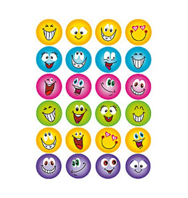 6818 Magicsticker Schmucketikett Smilies 6818 Magicsticker Schmucketikett Smilies
