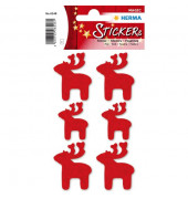 6548 Magicsticker Schmucketikett Elche Filz