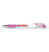 Gelschreiber Crystaljelly, 2185-079, transparent (Schreibfarbe: pink metallic), 0,7mm, mit Kappe