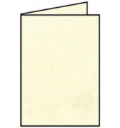 Blanko-Gru&szlig;karten 220719506 DIN B6  Hoch doppelt 24cm x 169mm (BxH) 220g chamois marmora