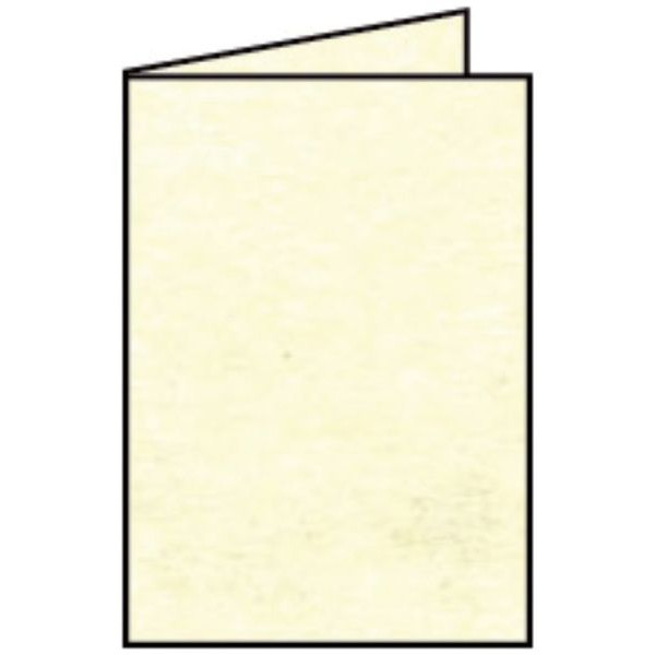 4014969518014 - Briefkarte 220719506 DIN B6  Hoch doppelt 240mm x 169mm (BxH) 220g chamois marmora 4014969518014 COLORETTI 5 Stück