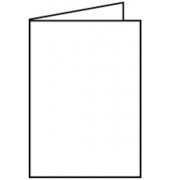 Blanko-Gru&szlig;karten 220719509 DIN B6  Hoch doppelt 24cm x 169mm (BxH) 220g wei&szlig;