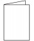 Blanko-Gru&szlig;karten 220719509 DIN B6  Hoch doppelt 24cm x 169mm (BxH) 220g wei&szlig;