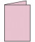 Blanko-Gru&szlig;karten 220719523 DIN B6  Hoch doppelt 24cm x 169mm (BxH) 220g rosa