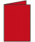 Blanko-Grußkarten 220719526 DIN B6  Hoch doppelt 240mm x 169mm (BxH) 220g mohn