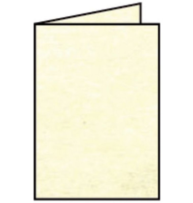 Blanko-Gru&szlig;karten 220706506 A5 210mm x 148mm (BxH) 225g chamois marmora