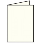 Blanko-Gru&szlig;karten 220706512 A5 210mm x 148mm (BxH) 225g creme