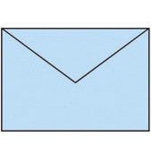 Designbriefumschlag Coloretti 220711517, C5, nassklebend, 100g, himmelblau